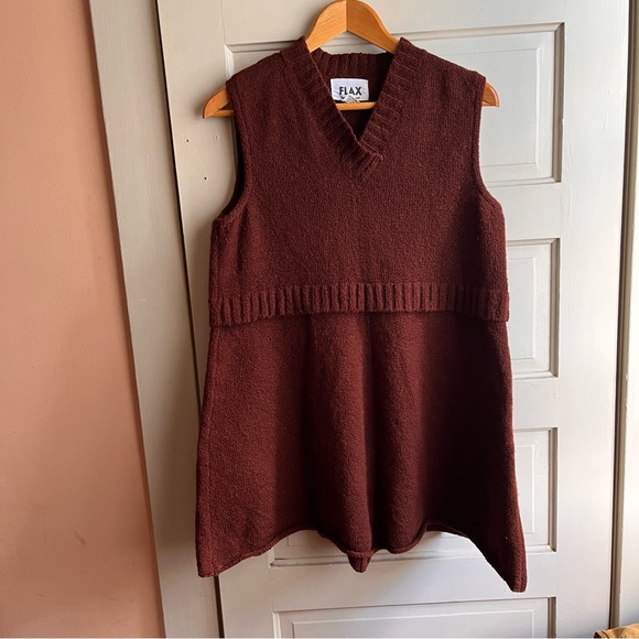 Flax sweater dress size small/medium - Picture 2 of 4